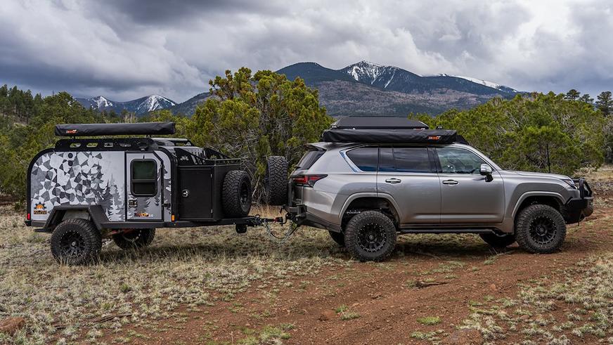 Самый дорогой внедорожник Lexus подготовили к путешествиям по тяжёлому бездорожью