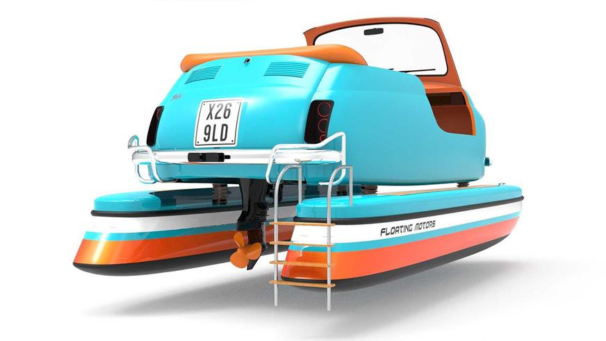 Почему бы не сделать из «запорожца» моторную лодку?