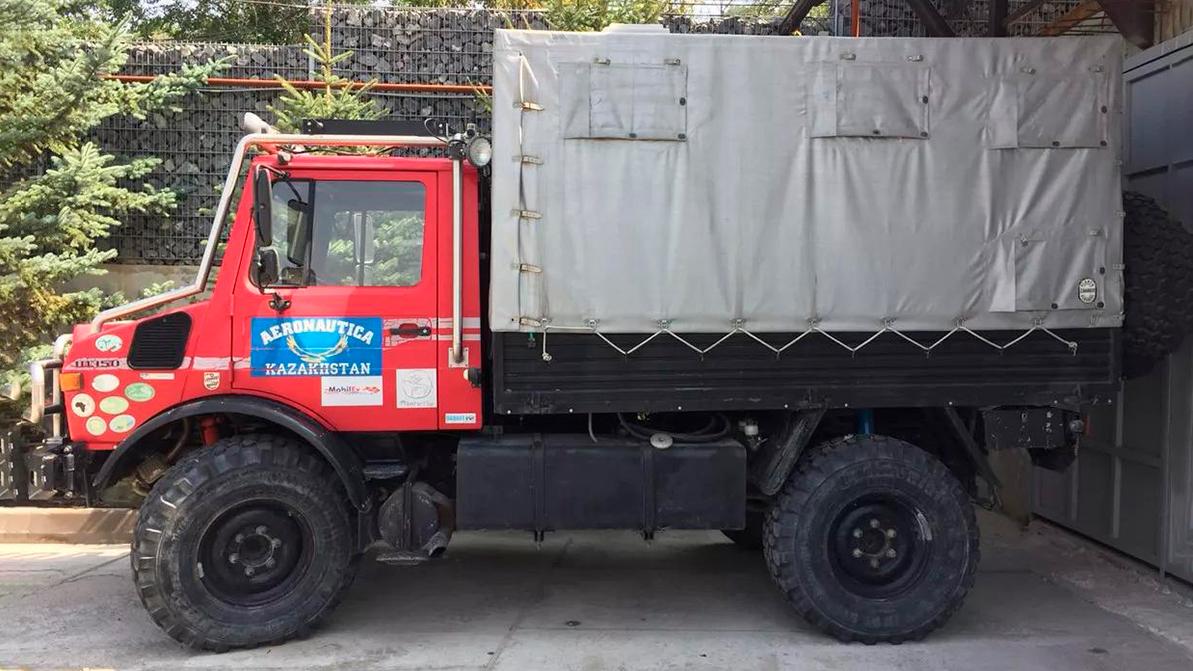 Автодом из Unimog продают на Kolesa.kz