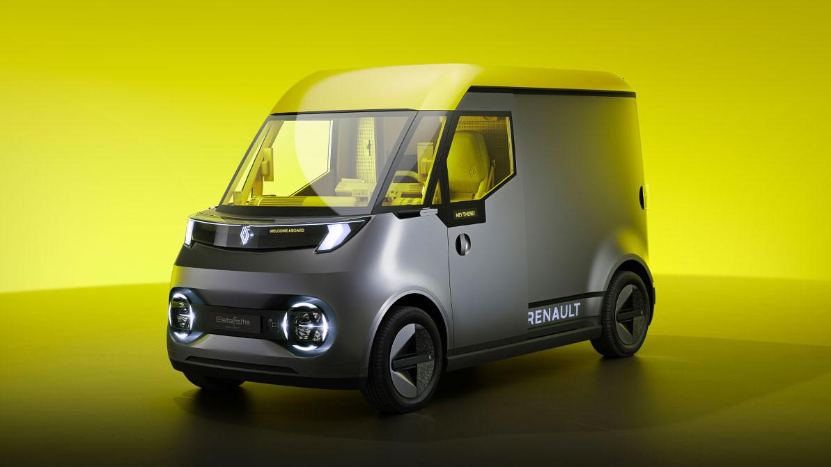 Renault показала Estafette — батарейный ретрофургон «последней мили»