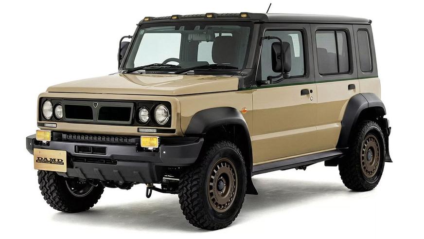 Пятидверный Suzuki Jimny стал похож на раллийную Lancia