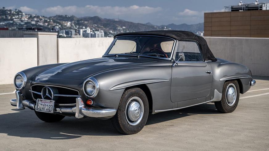 Mercedes-Benz 190 SL на торгах: 50 лет в одних руках и неизвестный пробег