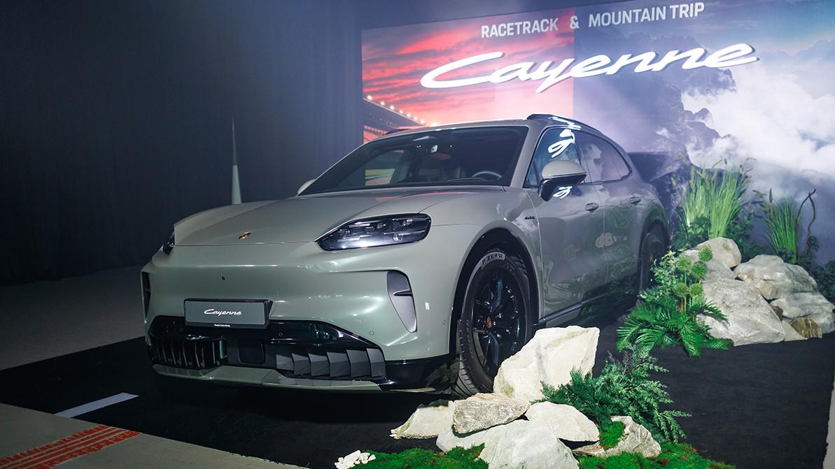 Электрический Porsche Cayenne добрался до Казахстана. Сколько стоит?