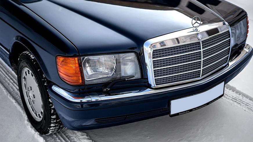 За 560 SEL (W126) c небольшим пробегом просят 20 млн тенге