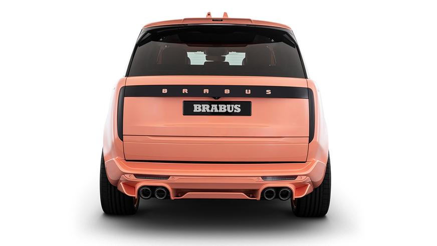 Представлен Brabus 600 Peetch — это персиковый Range Rover