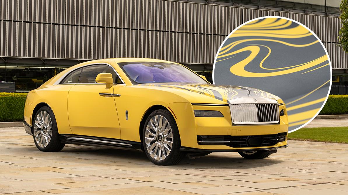 Rolls-Royce показал лимонный электрический «Семафор»