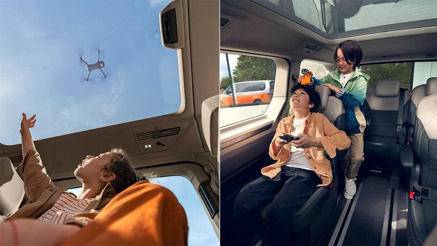 VW Multivan Т7 ориентирован на пассажиров