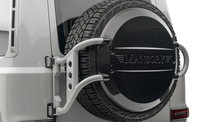 Новый G-Class от Mansory: бортовые редукторы и 850 сил