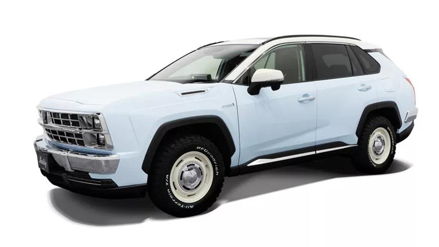 Кроссовер в стиле 1980-х на базе Toyota RAV4 возвращается
