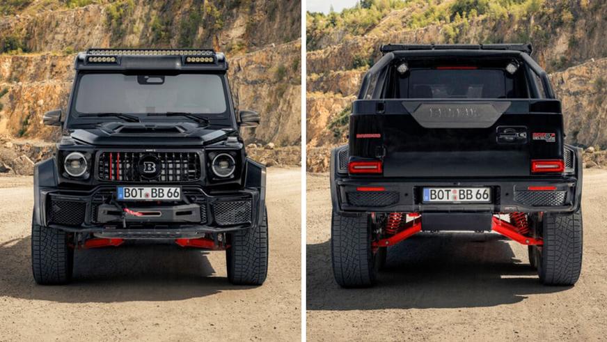 Brabus построил новый 6-колёсный G-Class