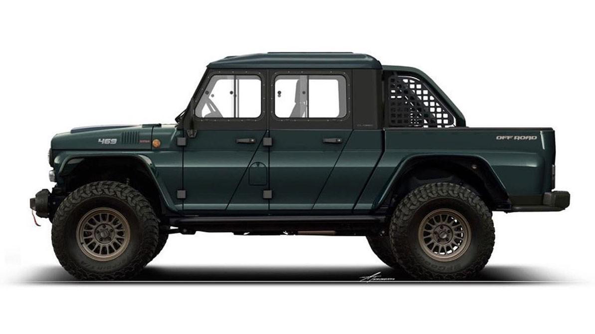 УАЗ «Хантер» превратили в российский ответ Jeep Gladiator