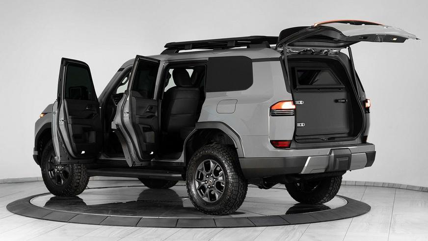 Новый Lexus GX защитили от взрывов гранат