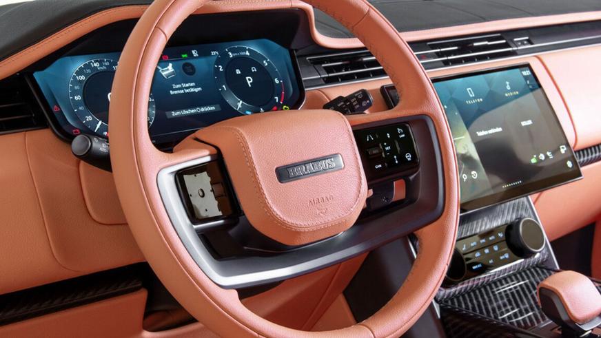 Представлен Brabus 600 Peetch — это персиковый Range Rover