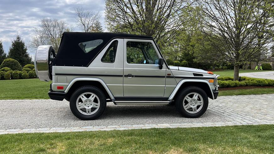 Редкий G500 Cabriolet из 1990-х пустят с молотка в США