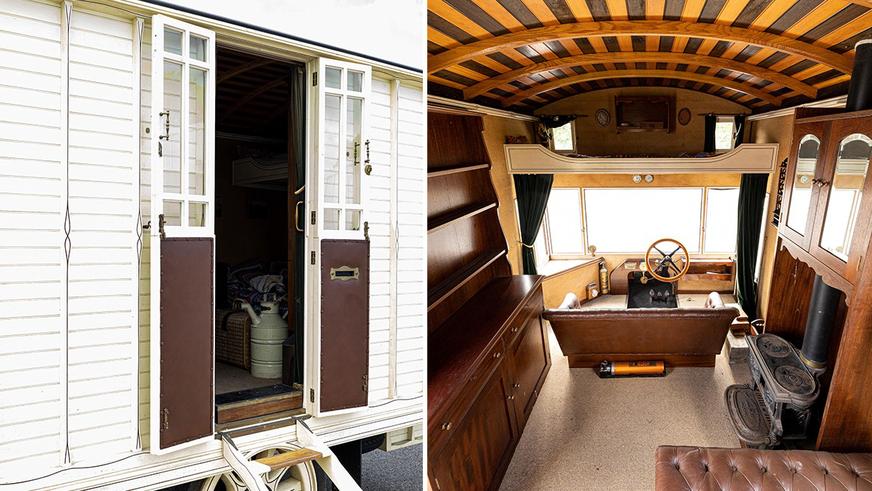 Продаётся антикварный автодом с печью внутри