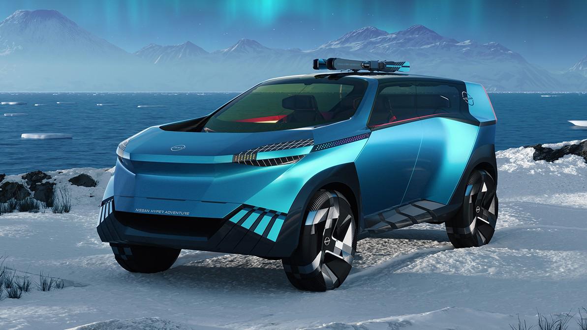Nissan показала концепт-кроссовер для горнолыжников
