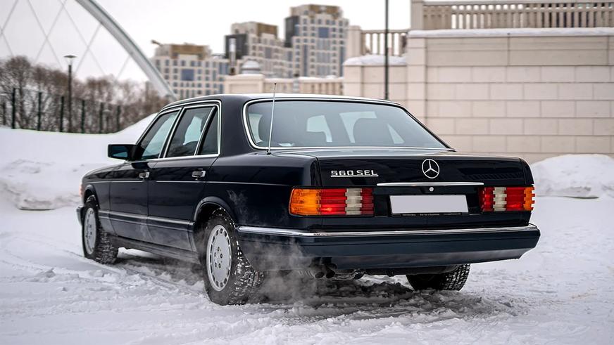 За 560 SEL (W126) c небольшим пробегом просят 20 млн тенге