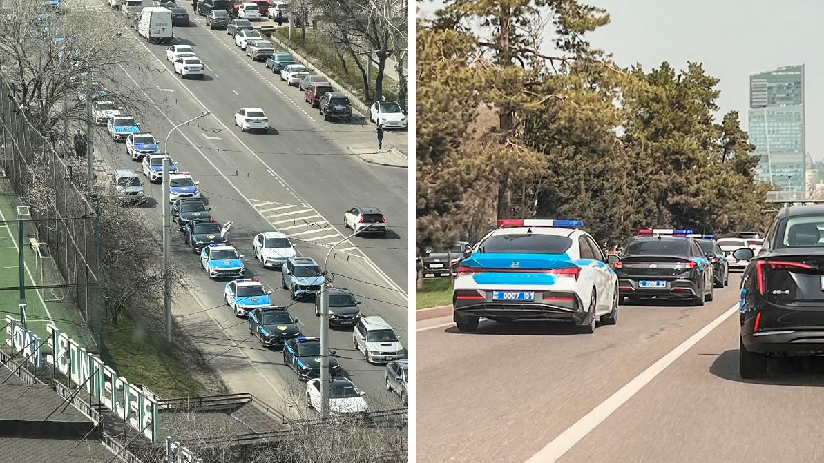 Патрули из столицы и регионов на улицах Алматы: что происходит?