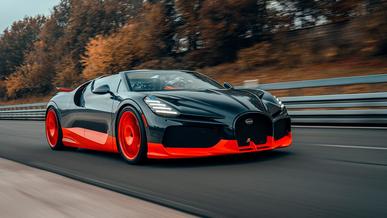 Bugatti Mistral стал самым быстрым родстером в мире