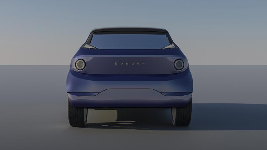 Казахстанец нарисовал свой электромобиль