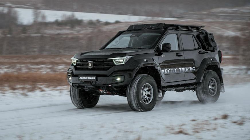 Tank 400 стал внедорожнее с доработками студии Arctic Trucks