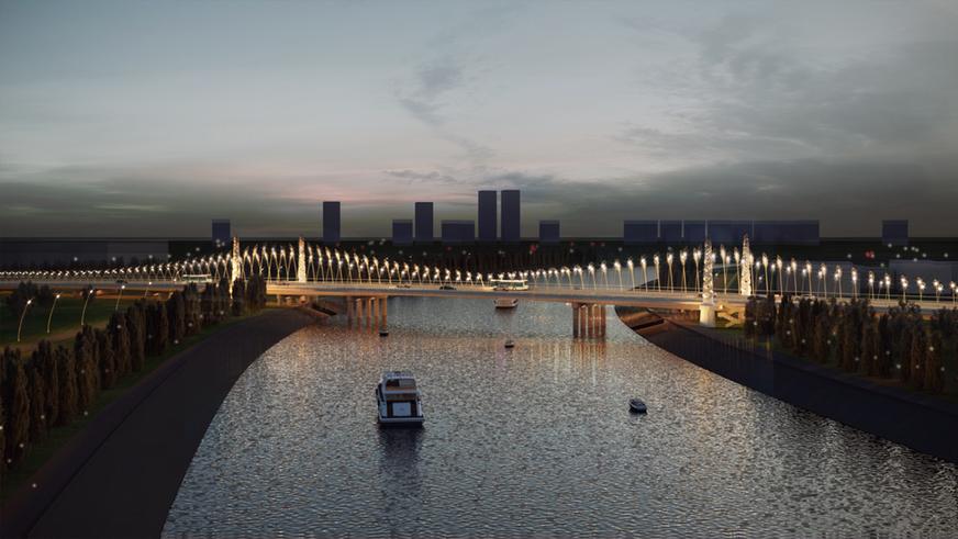 Новый автомобильный мост через Есиль начали строить в столице