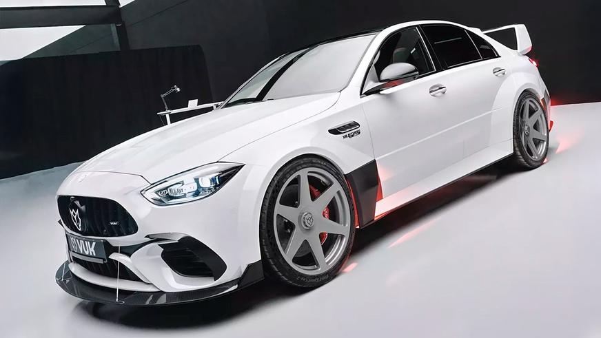 Тюнеры показали Mercedes-AMG C 63 S в стиле 190E Evo II