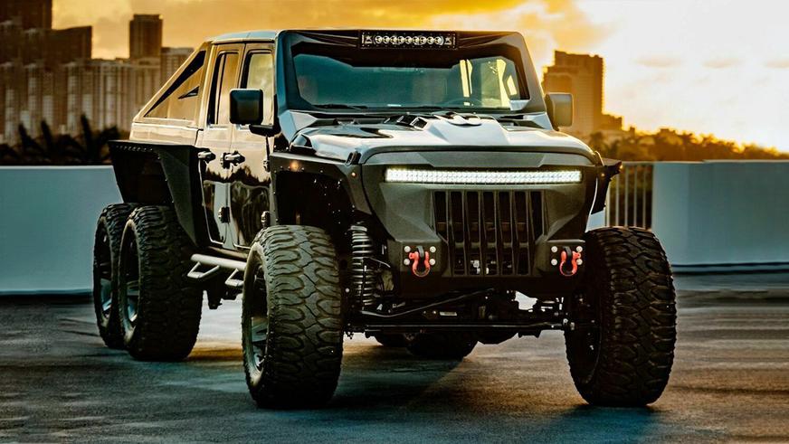 В продаже нашёлся Jeep в стиле выживший после апокалипсиса