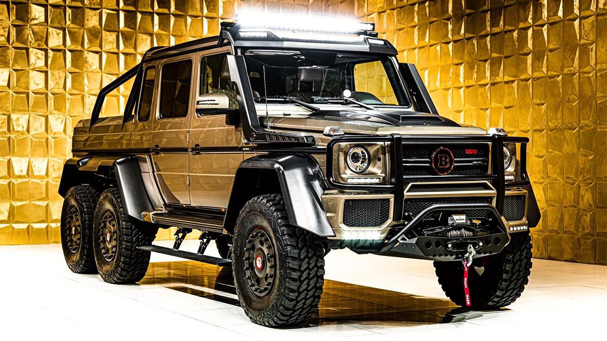 На продажу выставлен один из самых дорогих «гелендвагенов» — это пикап Brabus