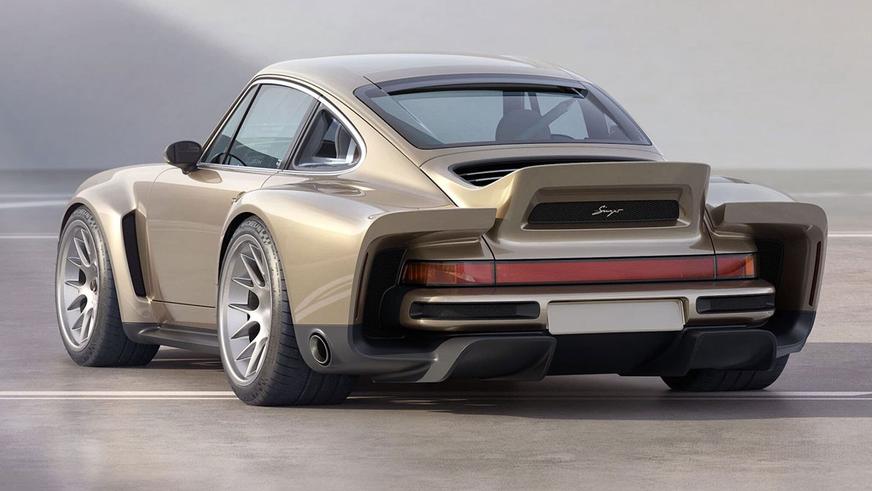 Ателье Singer напомнило о винтажных гоночных Porsche рестомодом DLS Turbo