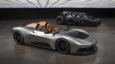 Pininfarina показала 1900-сильный бэтмобиль для Брюса Уэйна