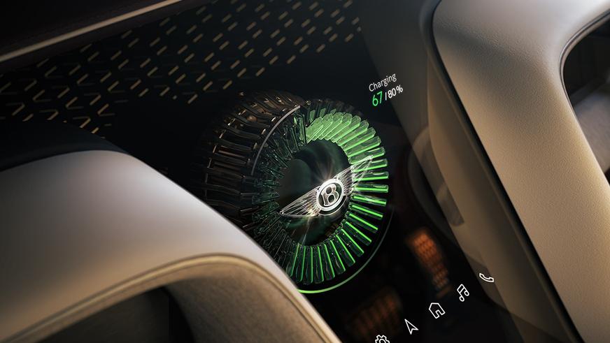Bentley показала первый электрокар — экзотический 3-местный кроссовер