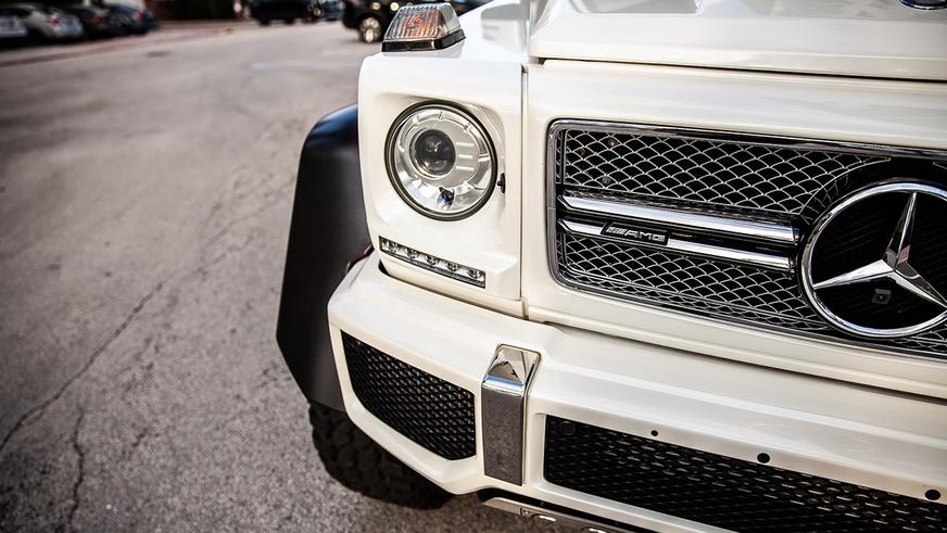 С молотка пустят почти новый Mercedes-Benz G63 AMG 6×6