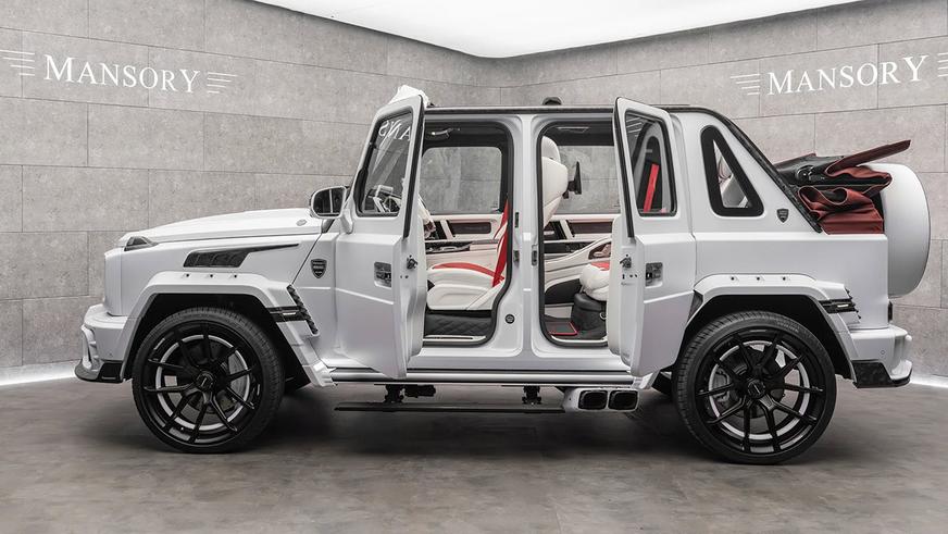 В Mansory превратили «Гелендваген» в 820-сильный кабриолет