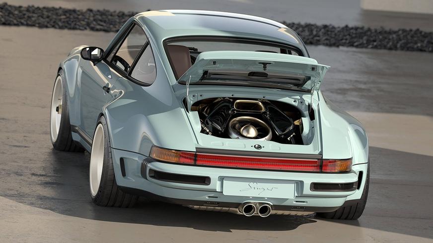 Новый Porsche 911 от Singer получил выдвижные противотуманки