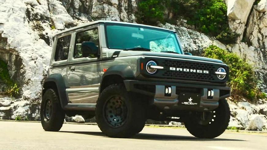 Suzuki Jimny превратили в миниатюрную копию Ford Bronco