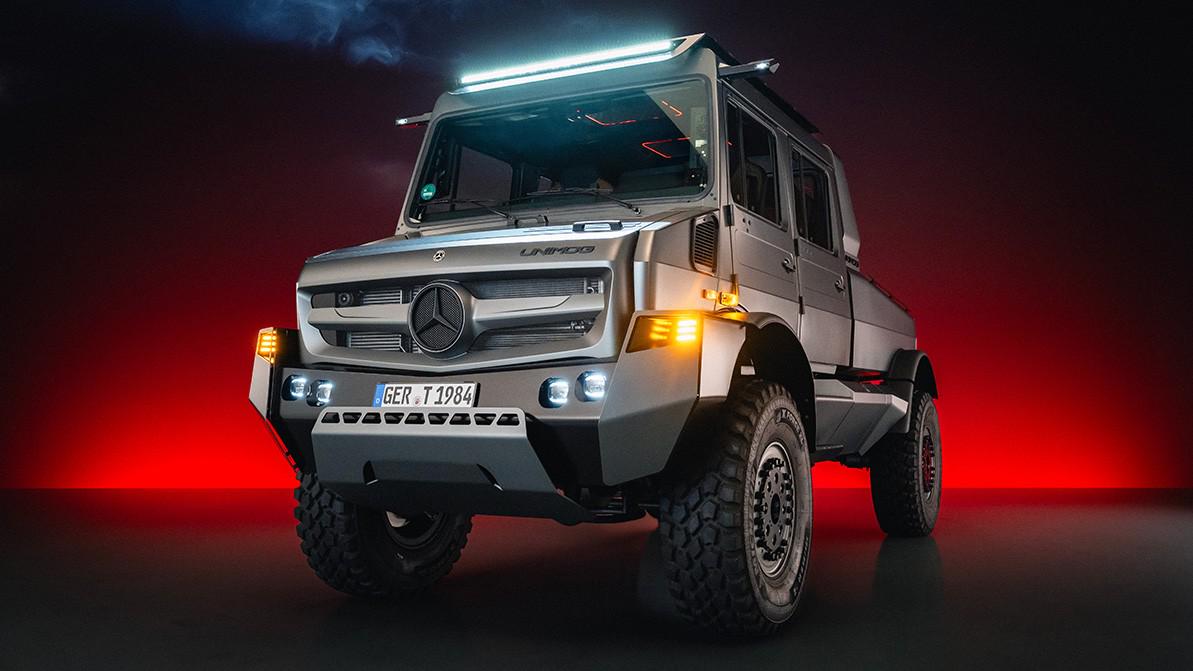 Представлен самый роскошный и мощный Unimog. Он может стать серийным
