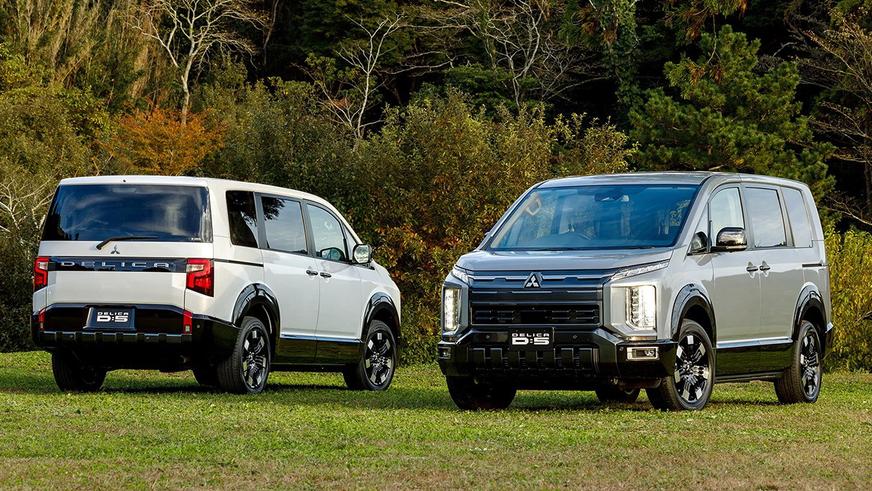 Delica D:5 снова обновили. Модели уже почти 20 лет