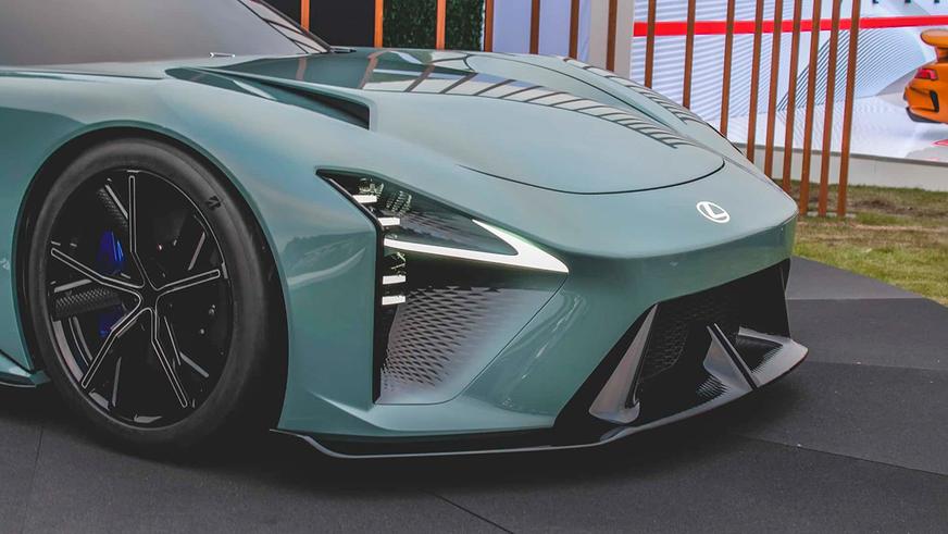Lexus внезапно представила концептуальный суперкар