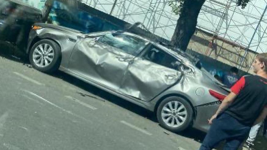 Пять автомобилей столкнулись на Толе би в Алматы