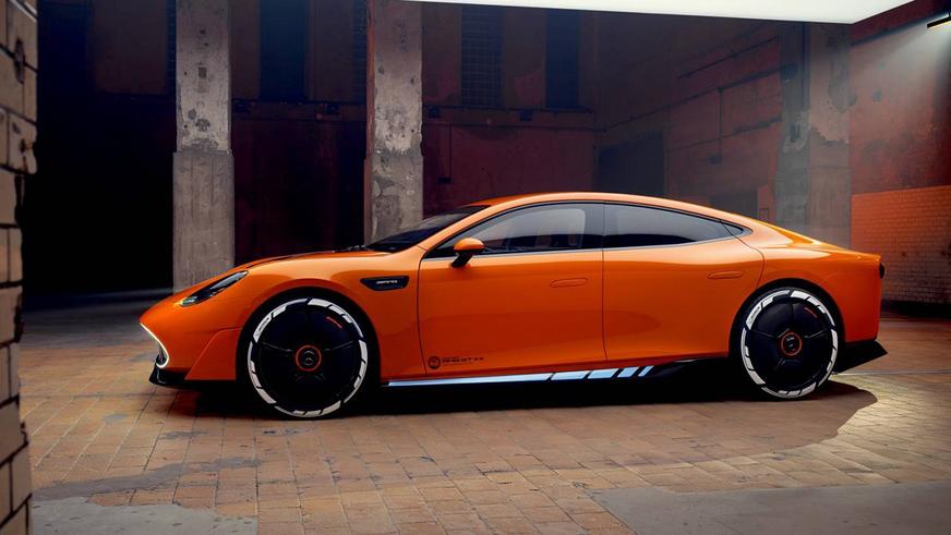 Концепт Mercedes-AMG GT XX с 1360 силами намекнул на серийную модель