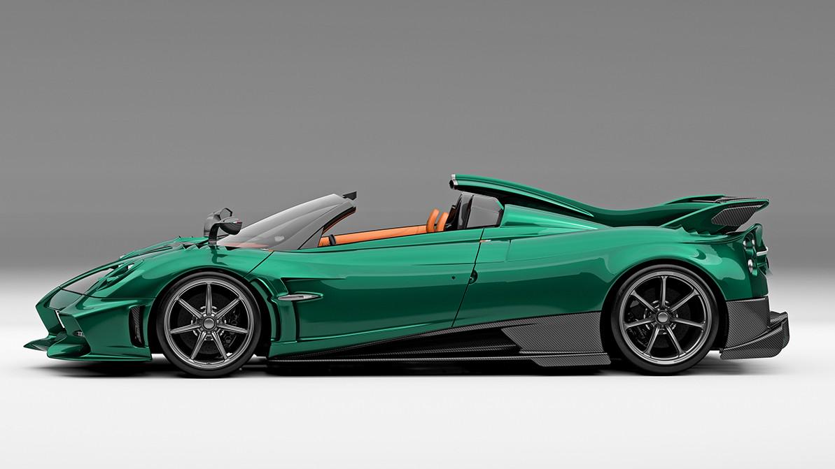 Представлен суперродстер Pagani Imola с максималкой 350 км/ч