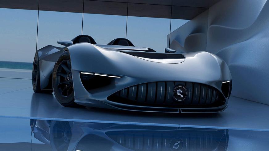 Новый суперкар посвятили Mercedes-Benz SLR McLaren