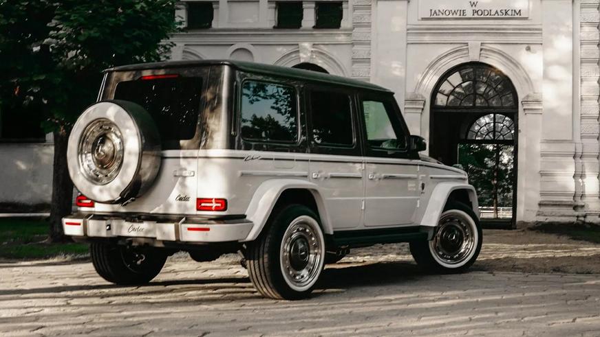 Сверхдорогой «Гелендваген» окрасили алмазной пылью