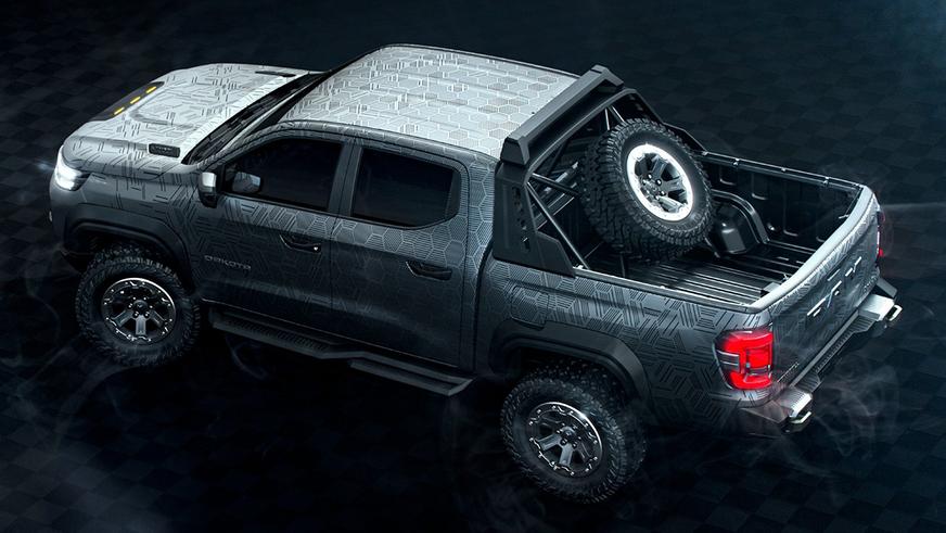 RAM Dakota Nightfall – американский пикап на китайских агрегатах