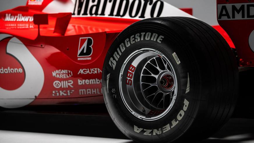 Ferrari F2001b Михаэля Шумахера уйдёт с молотка