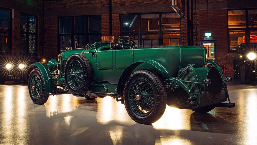 Bentley воспроизвела свой спорткар 93-летней давности