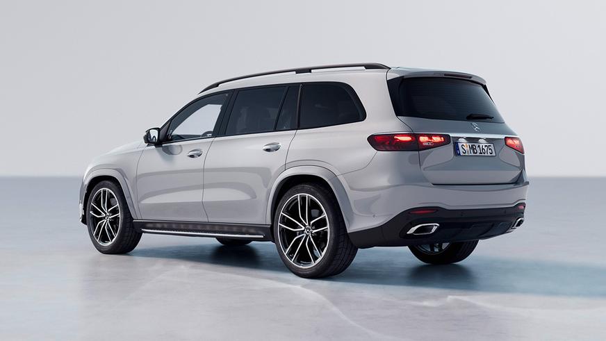 Представлен обновлённый Mercedes-Benz GLS: новые функции и гибридные моторы