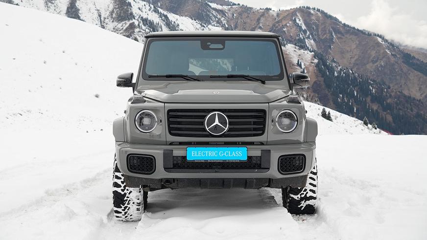 Электрлі Gelandewagen Қазақстанға келді