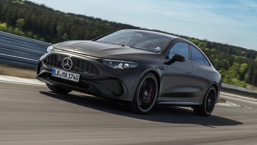 CLA 45 от AMG вернулся, но стал электромобилем
